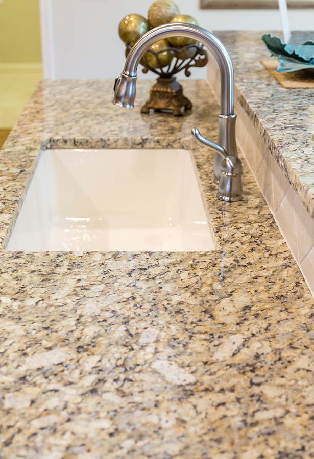 New Sink in Granite Countertop