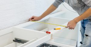 How to measure a kitchen for cabinets
