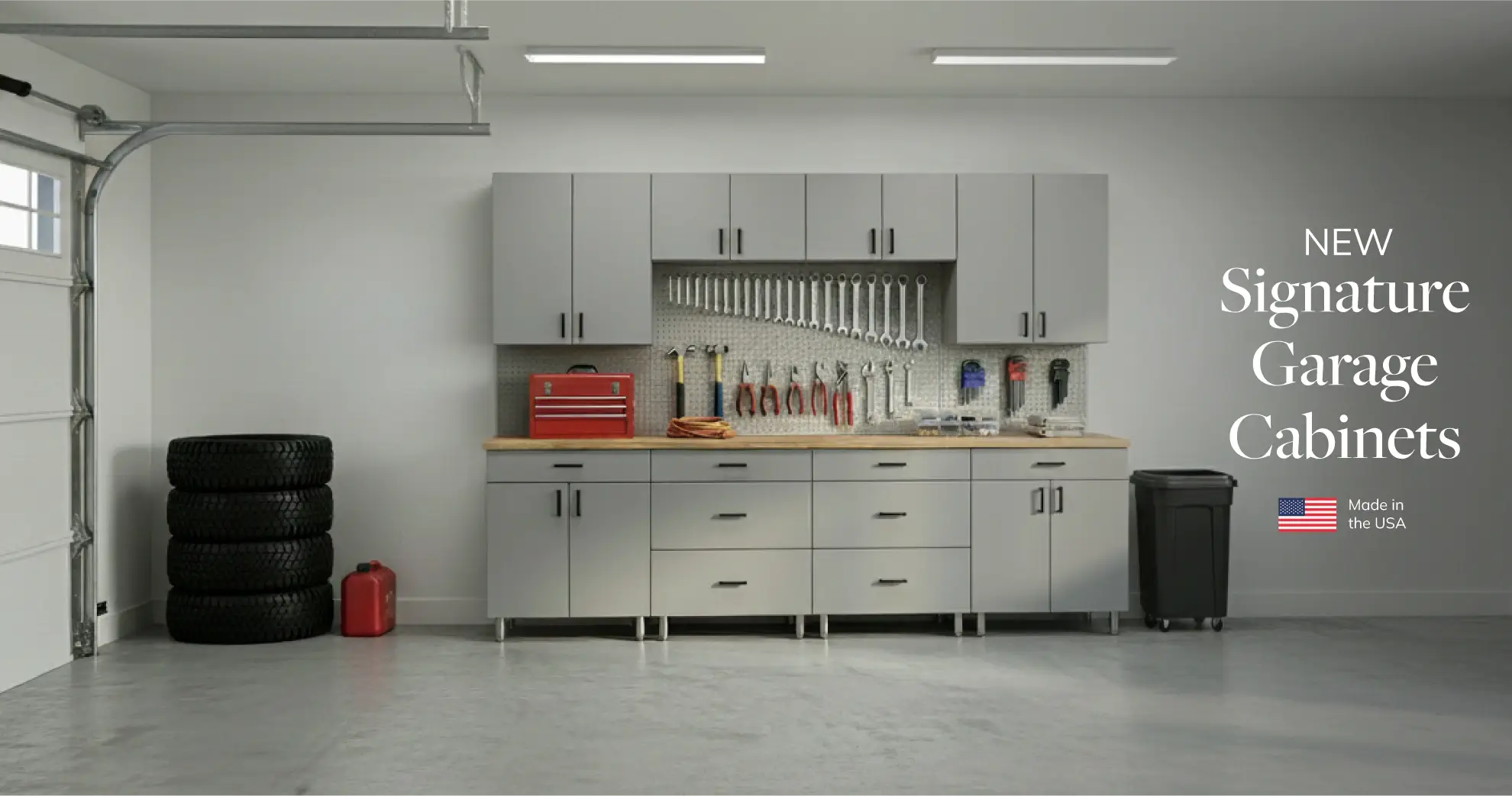 Garage Cabinets Hero Image
