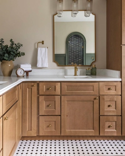 white raised panel kitchen