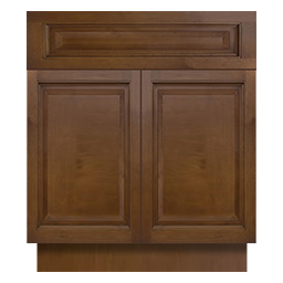 Ambrose Raised Panel Frameless Bathroom Vanities
