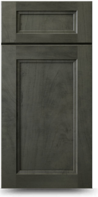 Smokey Grey Kitchen Cabinets
