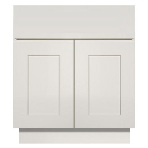 Easton White Slab Bathroom Vanities