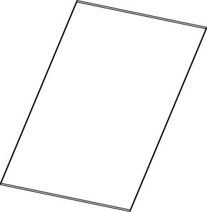 Riviera White Panel 48" X 96" X 3/4" Four Edges Finished