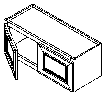 West Highland Wall Cabinet 24" X 12"
