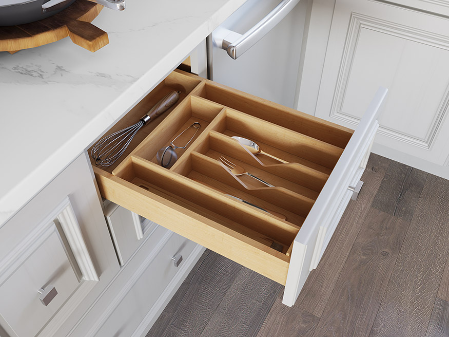 Cutlery Drawer Insert for 24"W Cabinet
