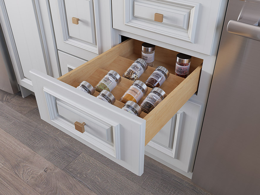 Spice Tray Insert for 18"W Cabinet