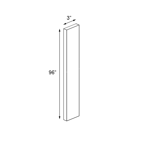 Weston Sand Shaker Wall Filler - 3"W x 96"H