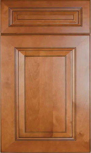 Mahogany Glazed Kitchen Cabinets