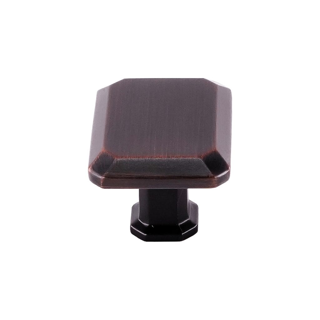 Beveled Rectangular Cabinet Knob