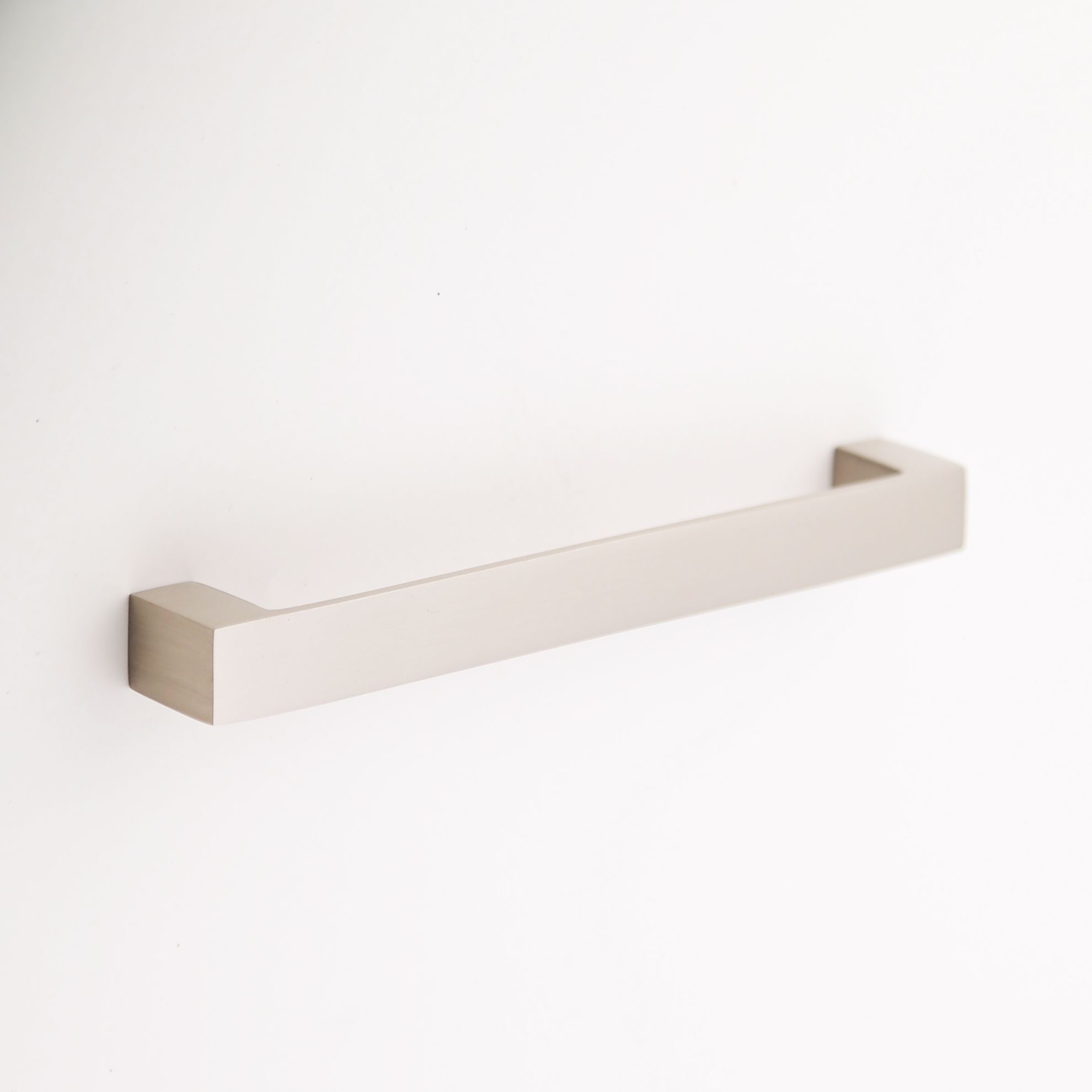 Aria Solid Brass Satin Nickel 6.75" (Center to Center 6.25")