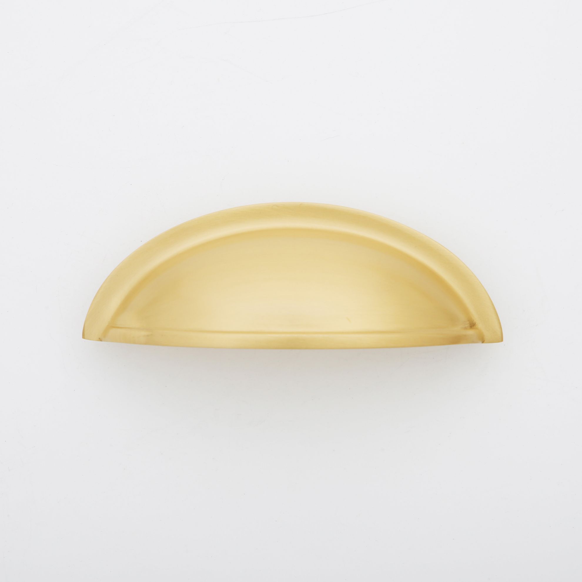 Audrey Cup Solid Brass Cabinet Pull