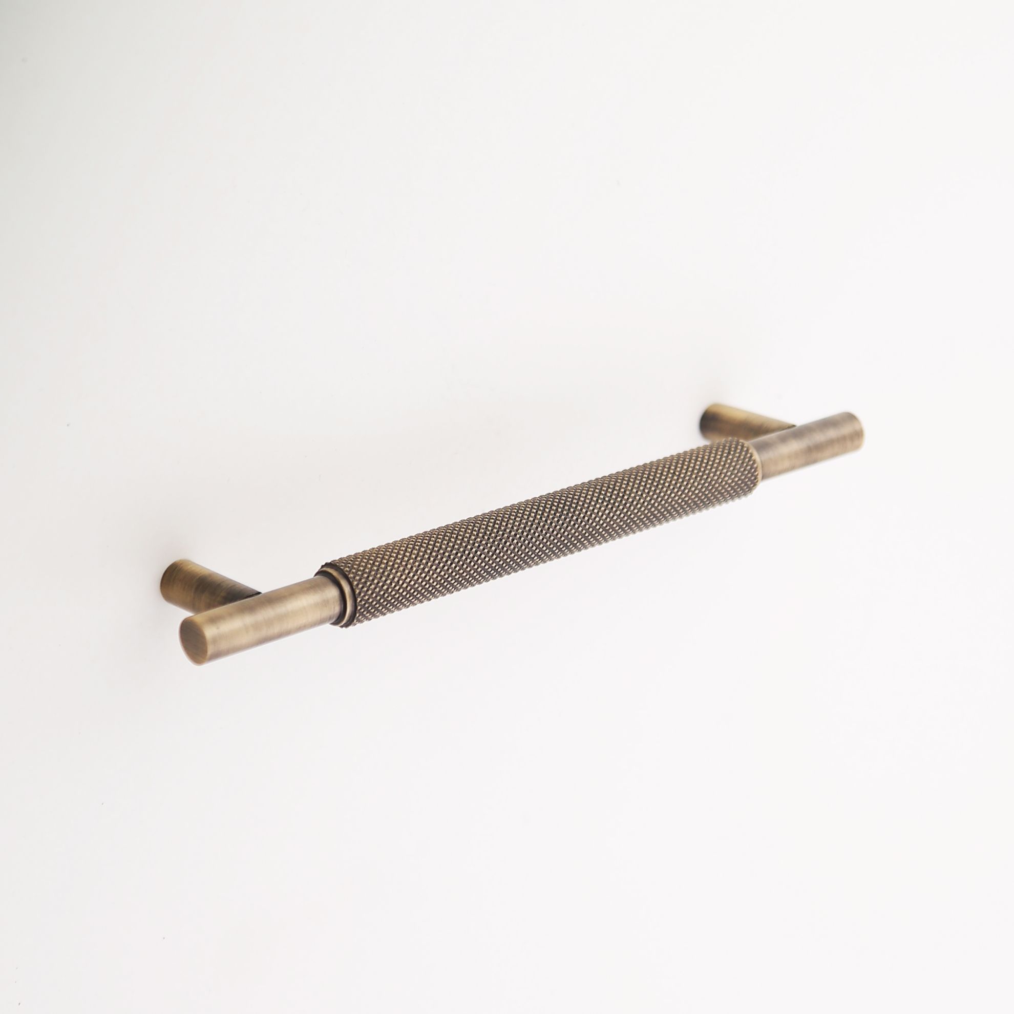 Brayden Knurled Solid Brass Cabinet Pull