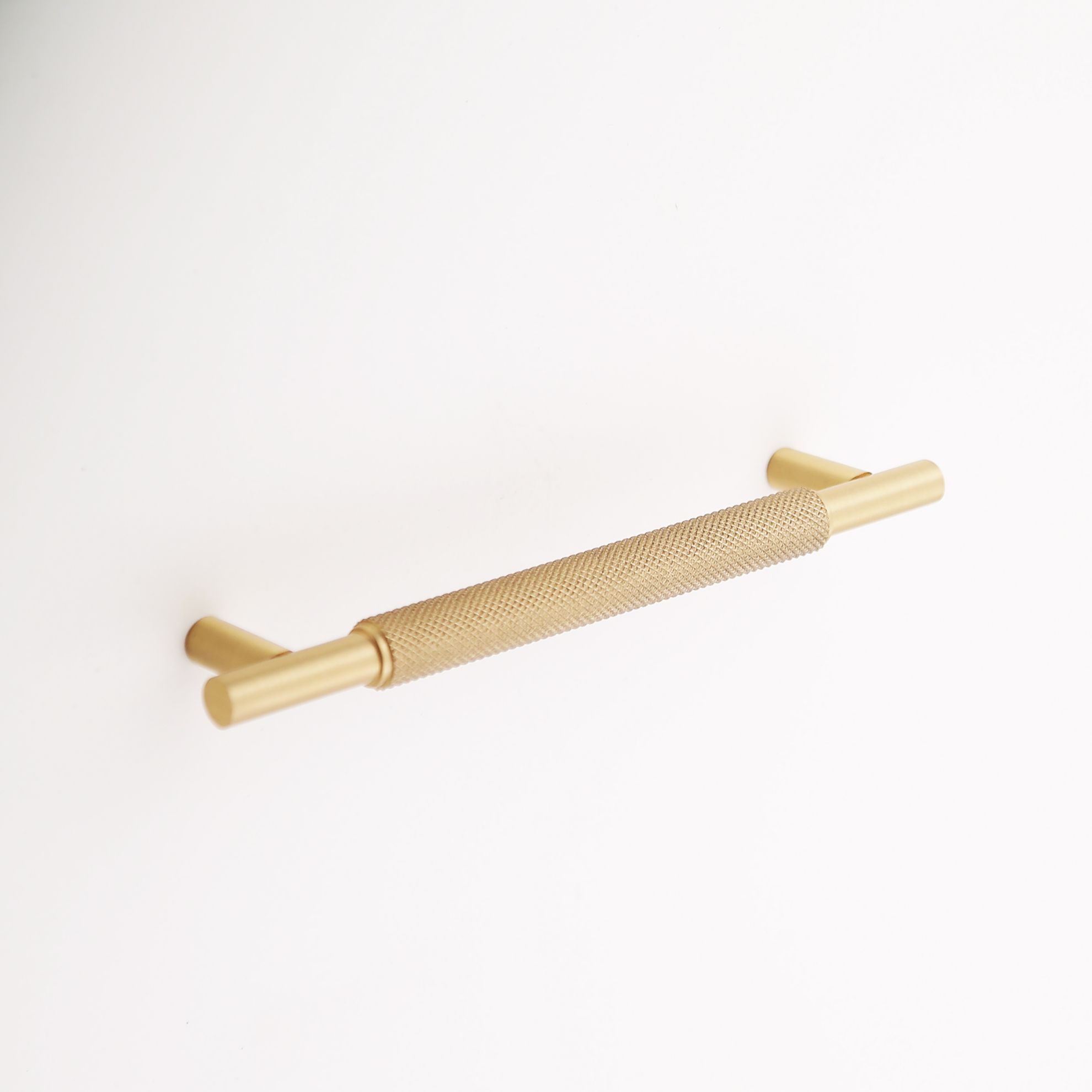 Brayden Knurled Solid Brass Cabinet Pull