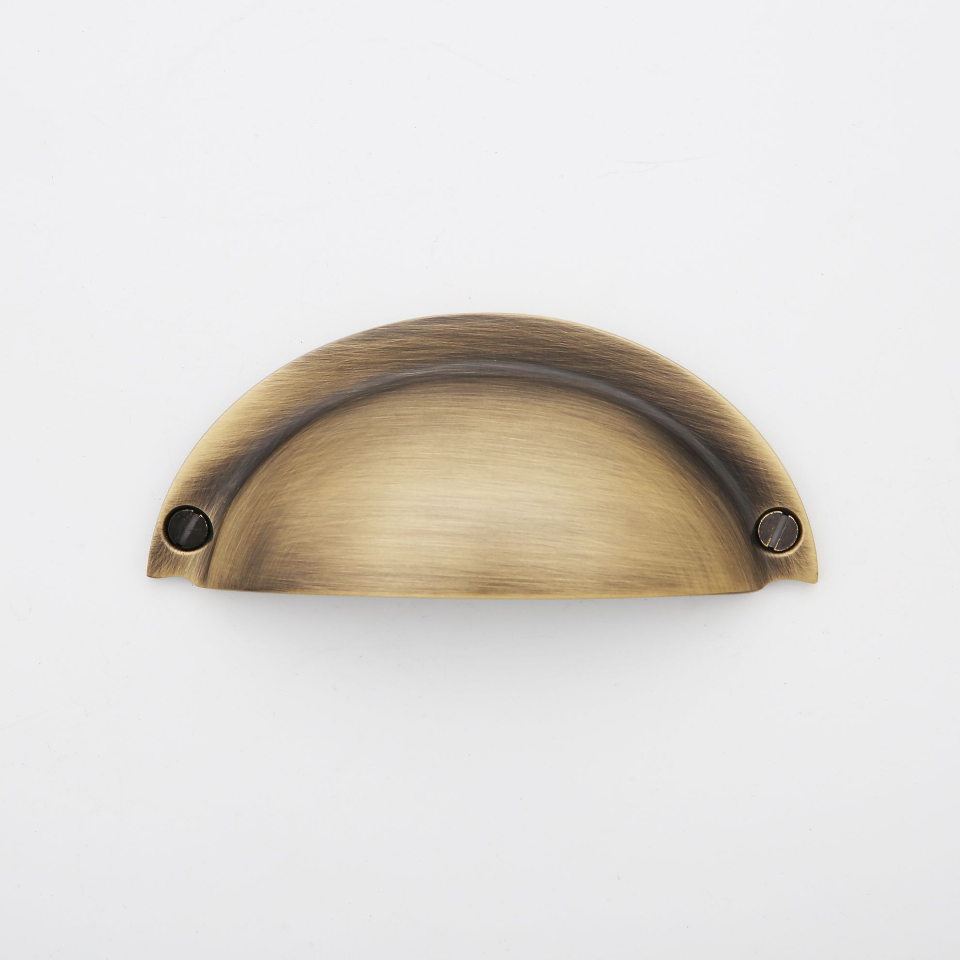 Estelle Cup Solid Brass Cabinet Pull