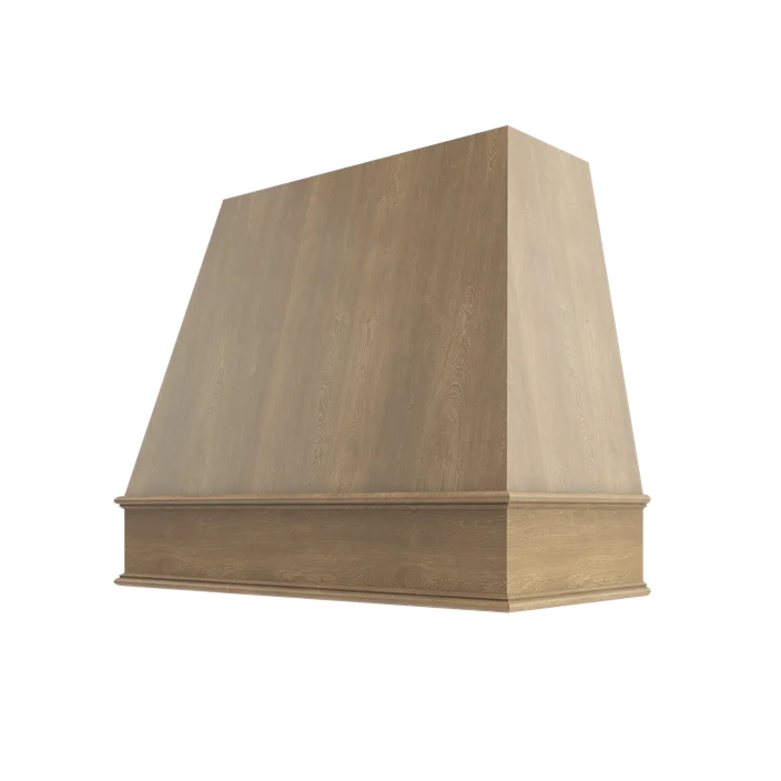 Florence Honey Tapered Hood Classic Trim - 36" W x 36" H