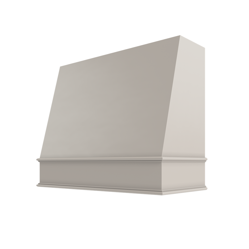 Weston Sand Angled Hood Classic Trim - 42" W x 48" H