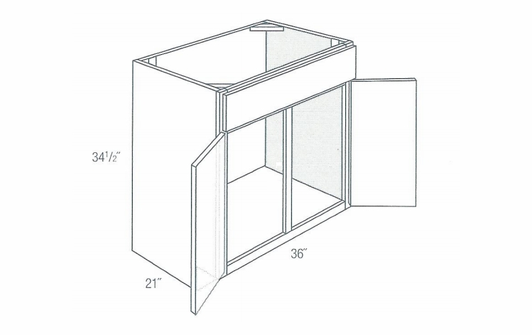 Driftwood Shaker 36" Vanity