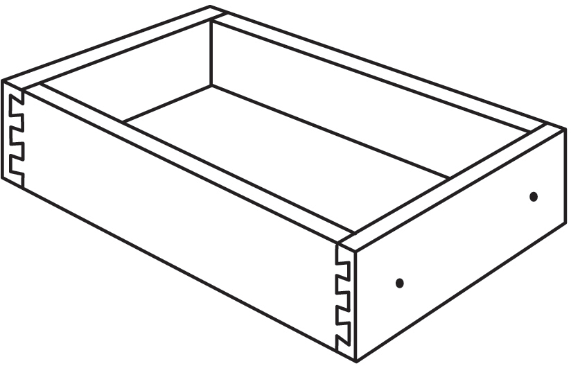 Rustic Slab Soft Close Rollout Tray for 27"W Cabinet
