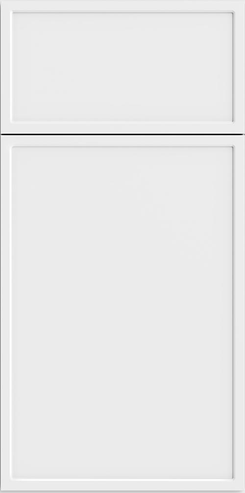 Caldera White Slim Shaker Cabinets