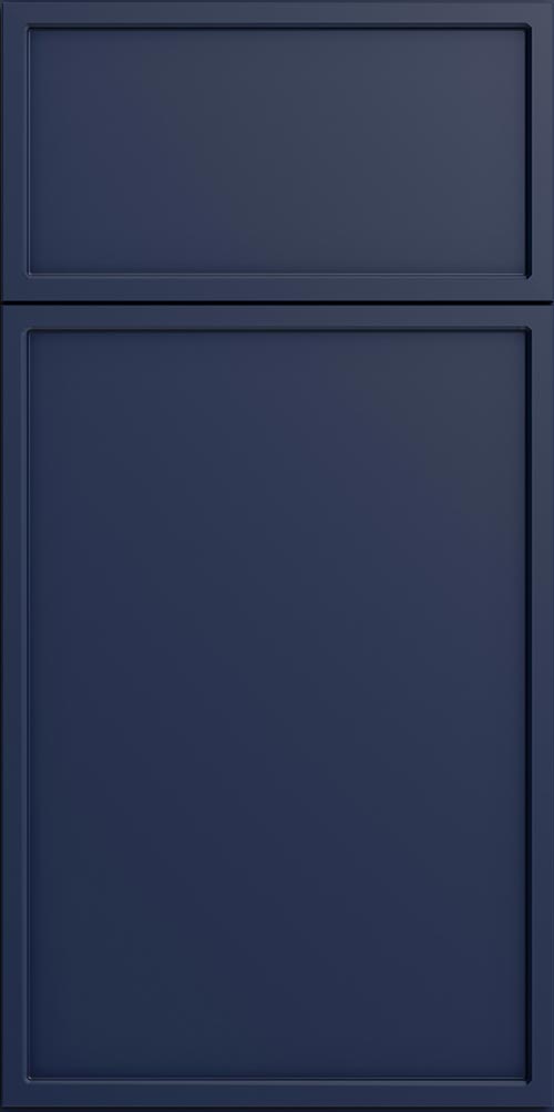 Caldera Blue Slim Shaker Cabinets