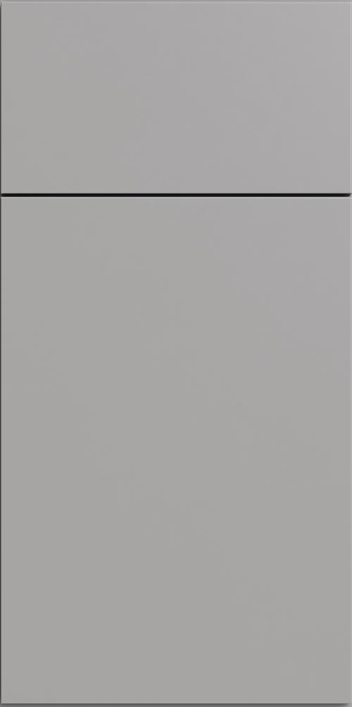 Strata Gray Flat Panel Cabinets