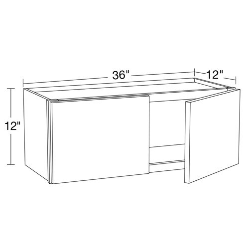 Lexington Blue Shaker Wall 36" x 12"