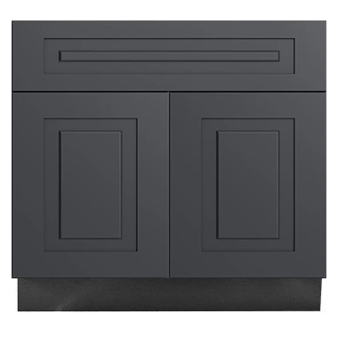 Preston Charcoal Raised Panel Bathroom Vanities