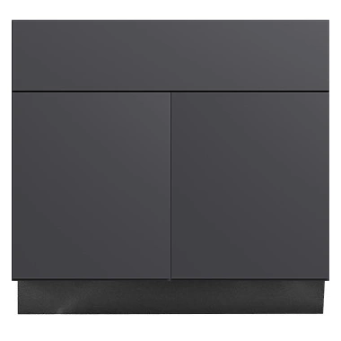 Strata Charcoal Flat Panel Bathroom Vanities