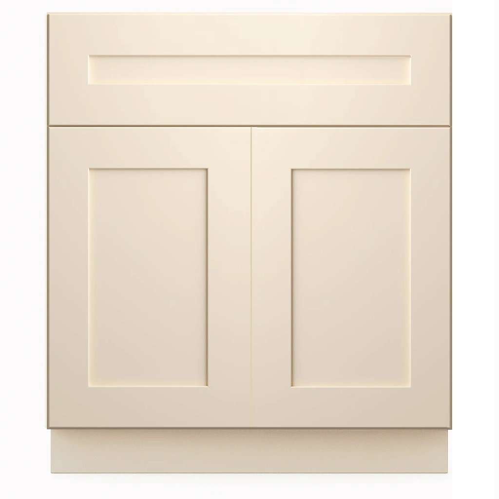 Summit Cream Shaker Bathroom Vanities