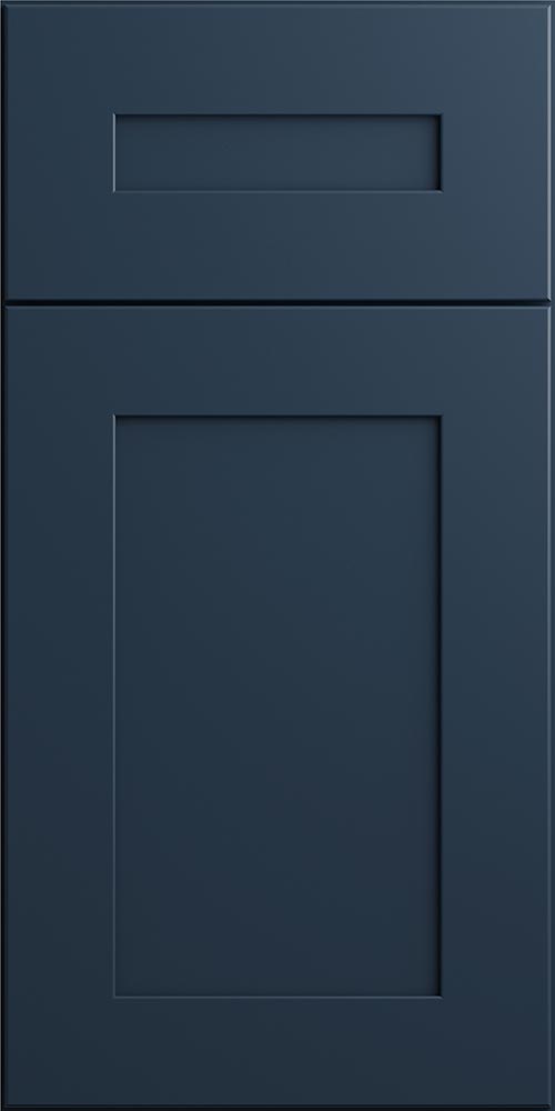 Summit Navy Shaker Bathroom Vanities Sample Door