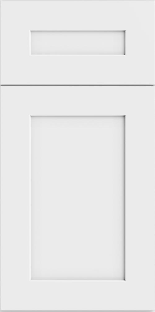 Summit White Shaker Bathroom Vanities Sample Door