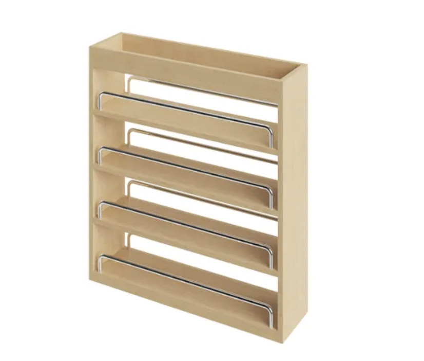 Spice Rack Insert for 9"W Base Cabinet