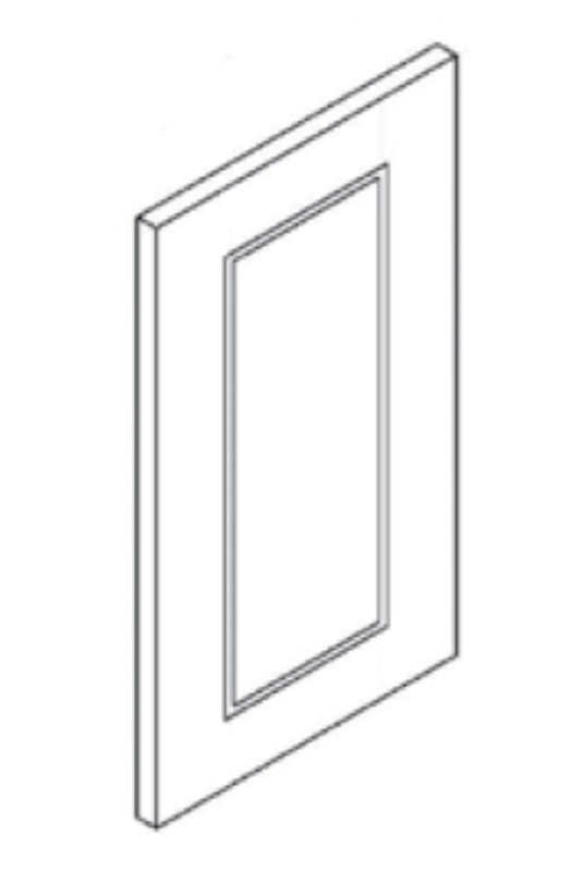 Coastal Sand Slim Shaker Decorative Wall End Panel - 12"W x 36"H