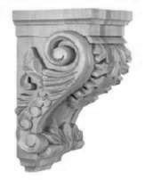 Caramel Shaker Corbel 4 1/2" x 10" x 5"