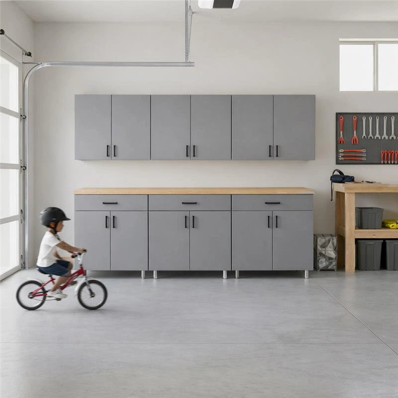 Signature Gray 6-Piece Garage Cabinet Set
