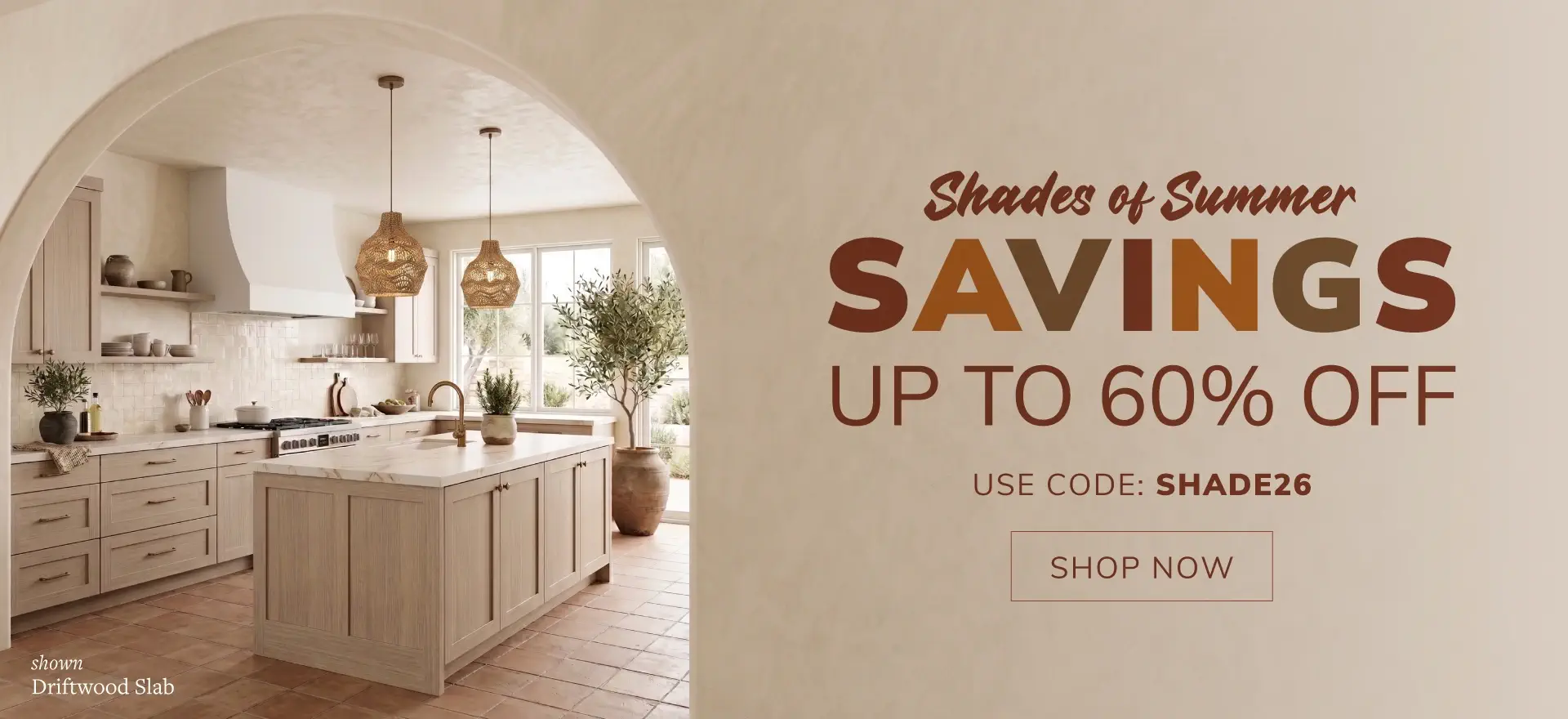 Shades of Summer Savings - up to 60% off - Use Code SHADE26