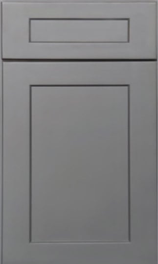 Stone Grey Shaker Bathroom Vanities Sample Door