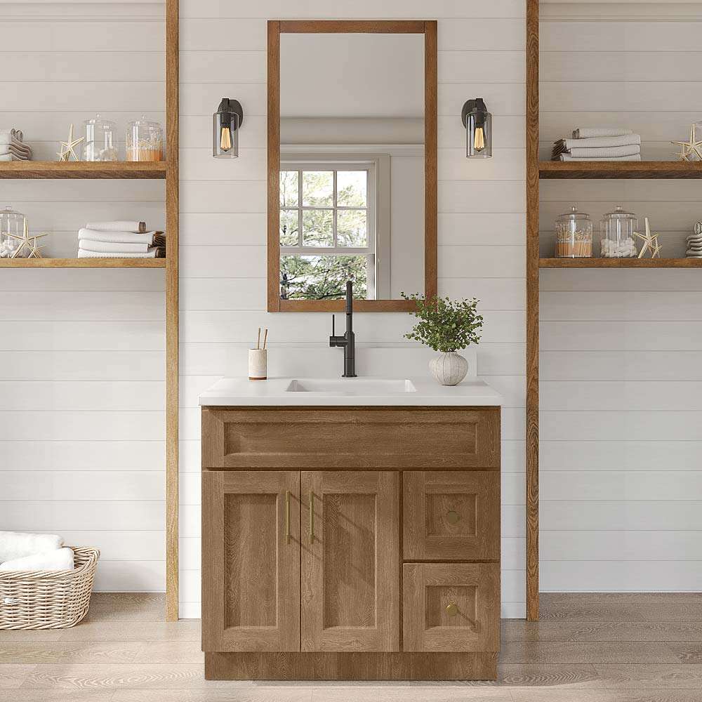 Florence Honey Bathroom Vanities Kitchen Cabinet Door
