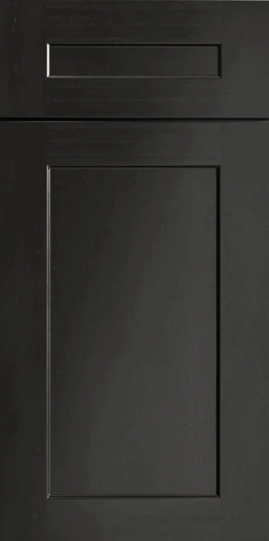 Onyx Black Shaker Bathroom Vanities Sample Door