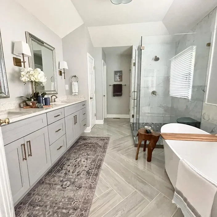 Gainsboro Gray Bathroom Vanities Kitchen Cabinet Door