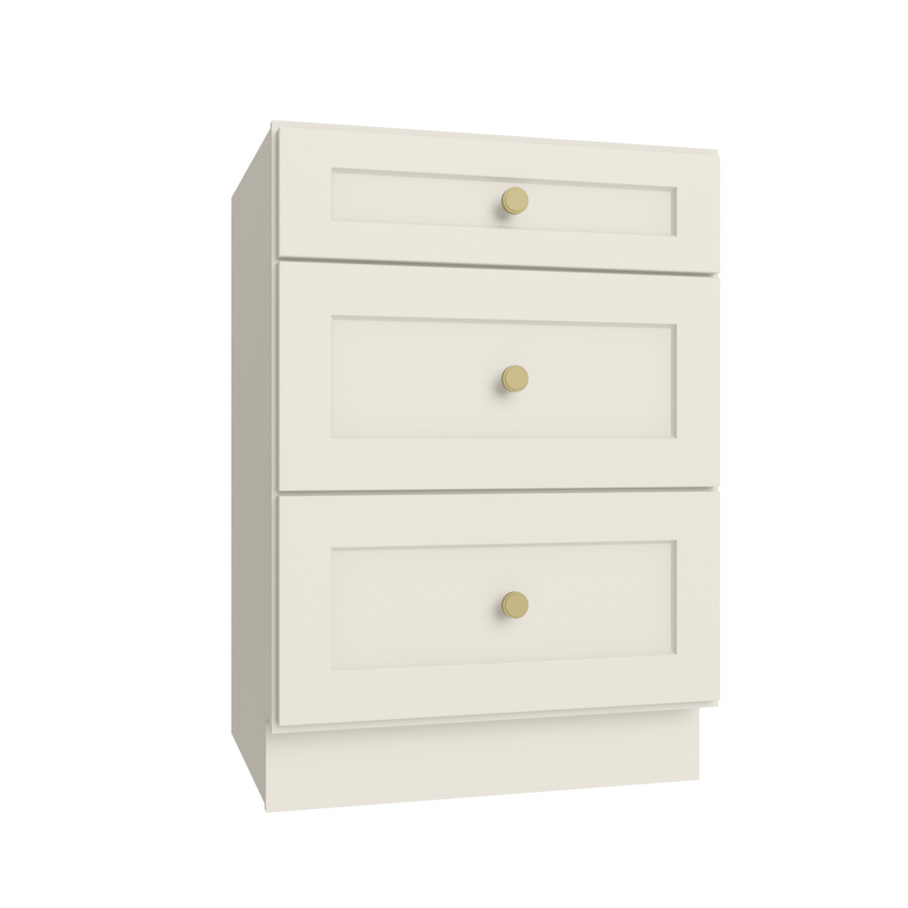 Artisan Shaker Vanity Drawer Base - 24"W X 21"D X 34-1/2"H