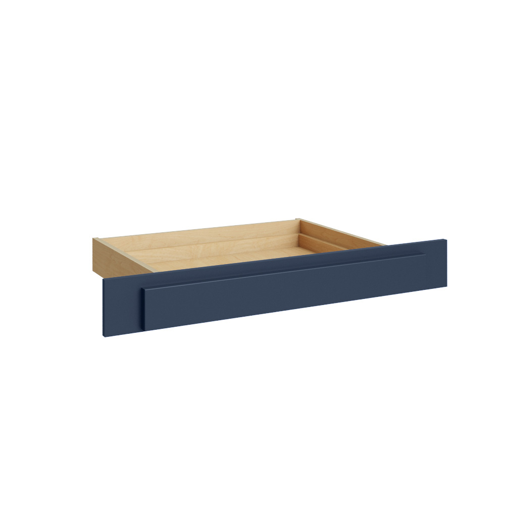 Florence Midnight Blue Vanity Drawer - 36" W with Adjustable Sides