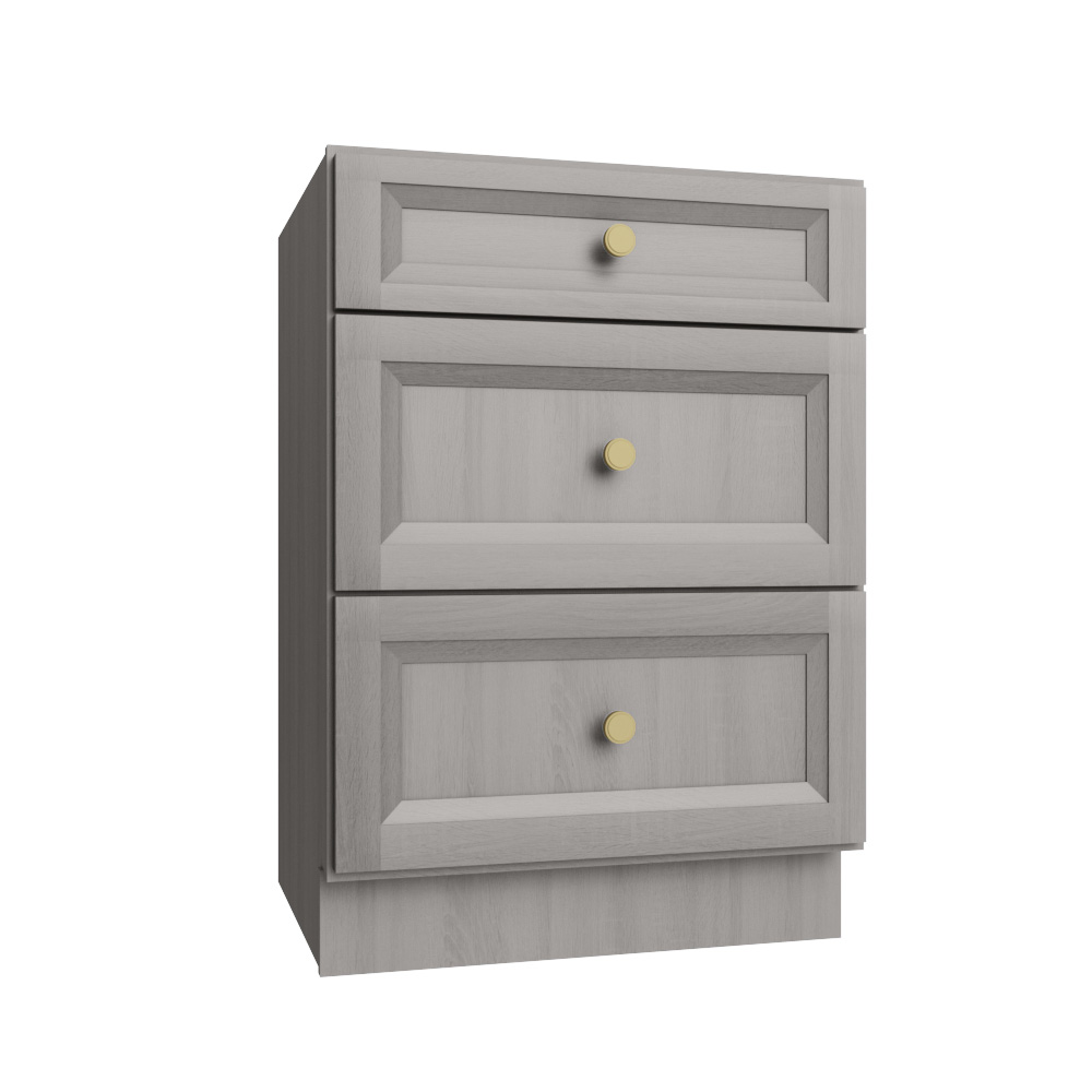 Timber Mist Vanity Drawer Base Cabinet - 24"W