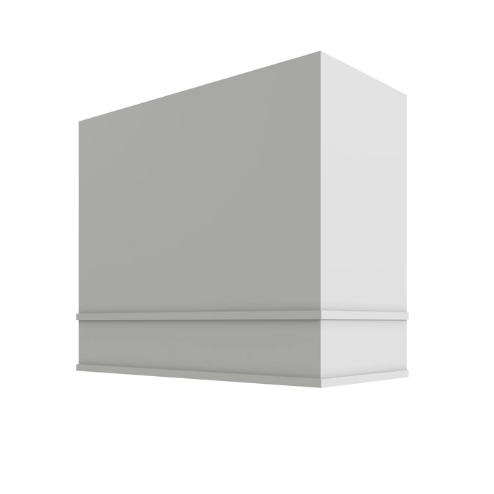 Weston White Box Hood Block Trim