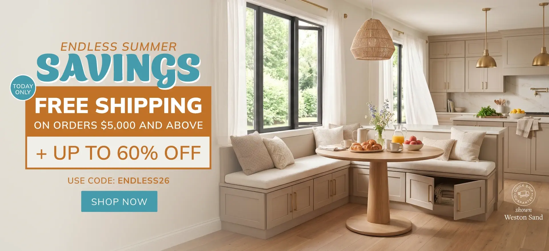 Endless Summer Savings - Up to 60% Off - Use Code: ENDLESS26