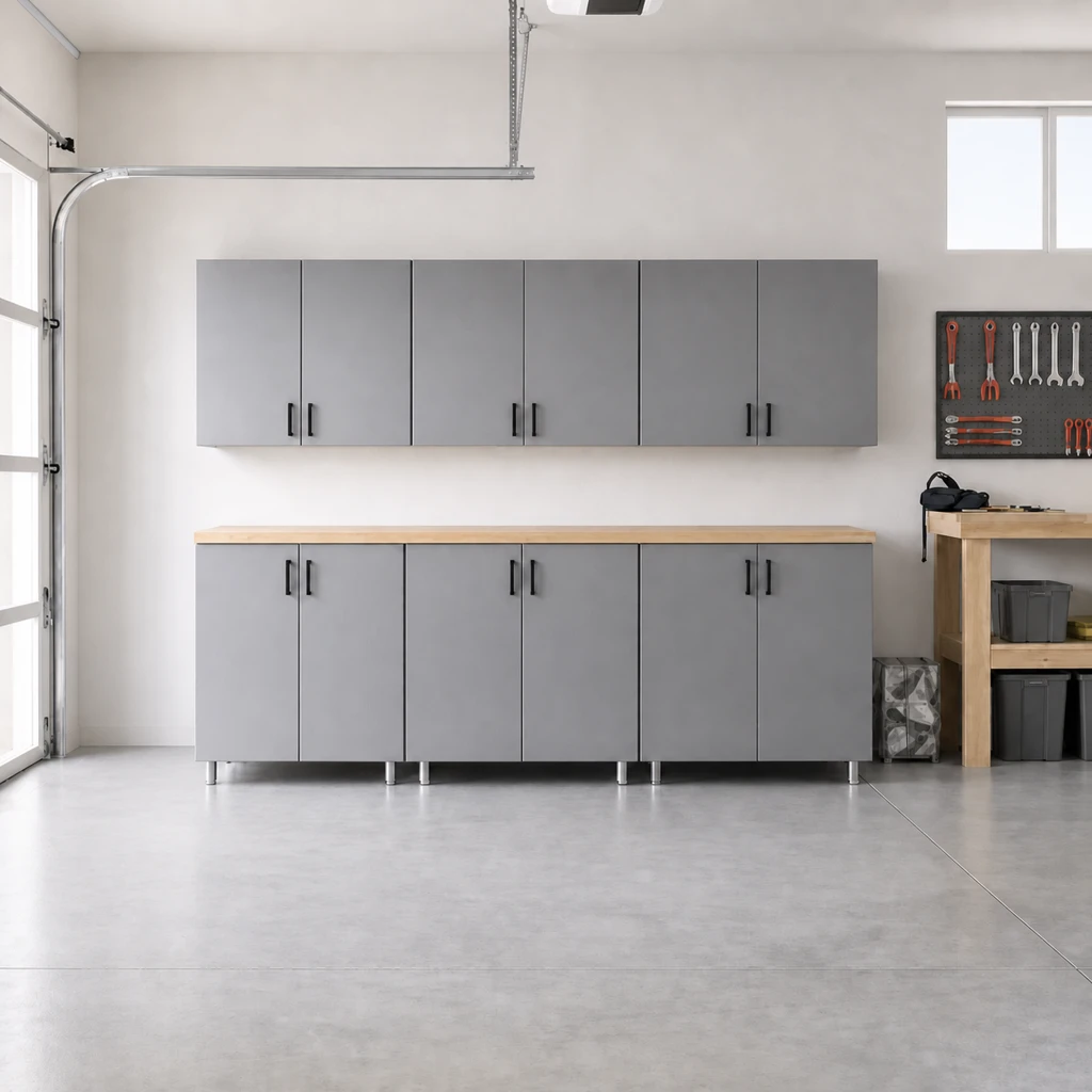Signature Gray 6-Piece Garage Cabinet Set