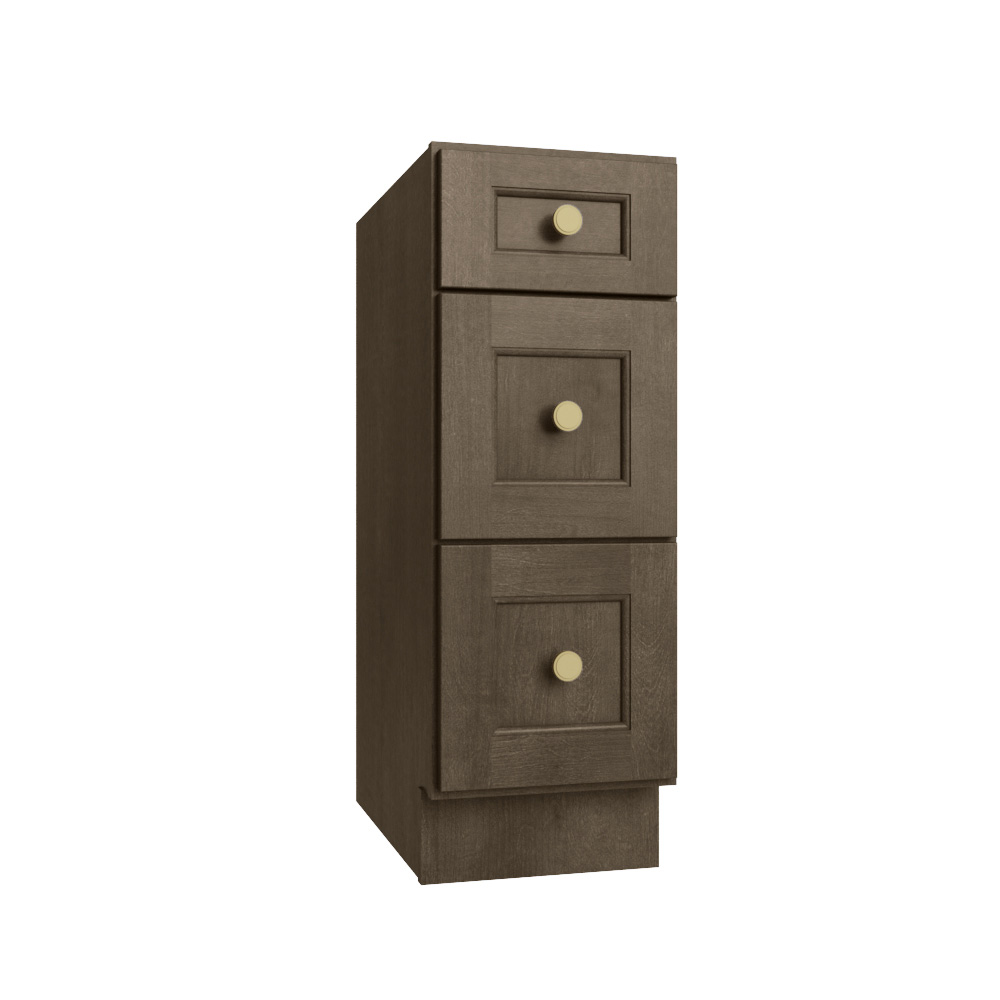 Harbor Green Vanity Drawer Base Cabinet - 12"W