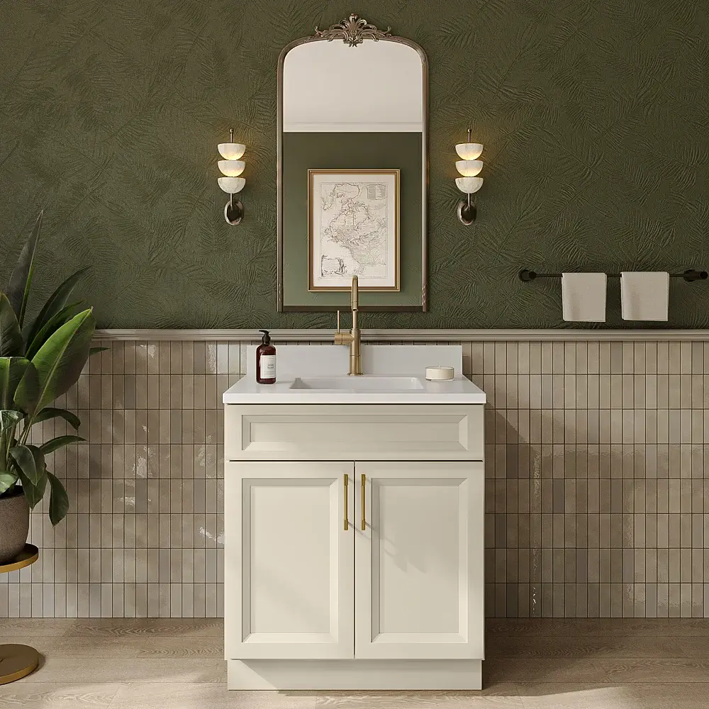 Timber Sand Double Door Vanity Sink Base - 30"