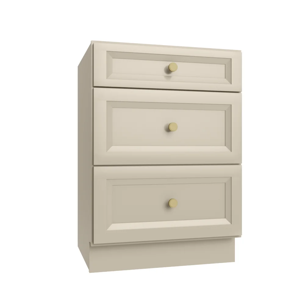 Timber Sand Vanity Drawer Base Cabinet - 24"W